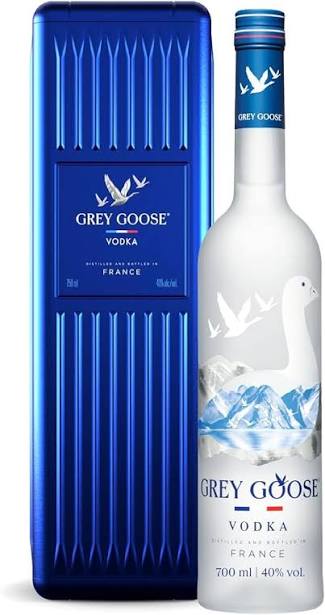 Grey Goose Vodka Bon Voyage Gift Tin 70cl