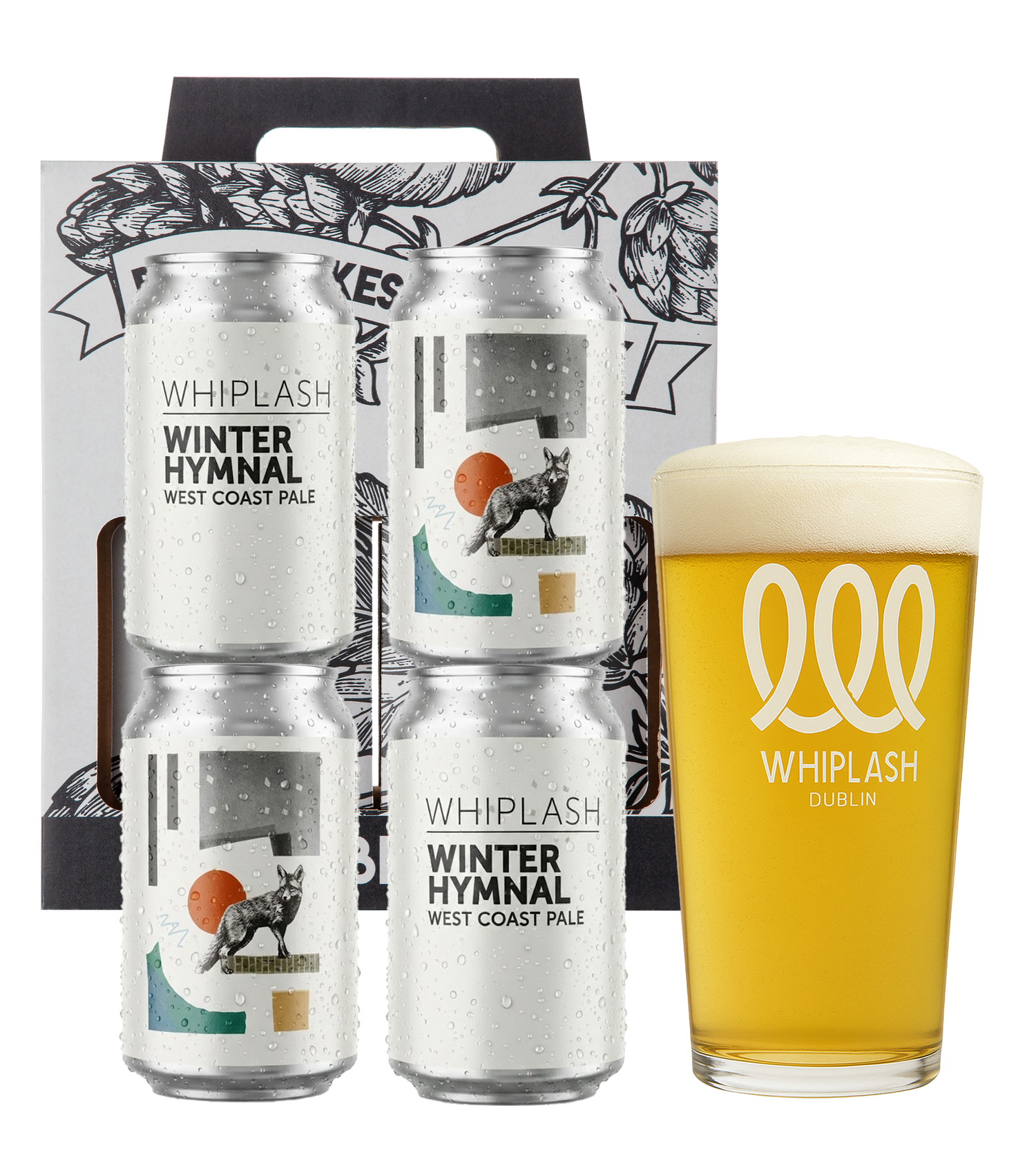 Winter Hymnal Christmas Glass Gift Pack