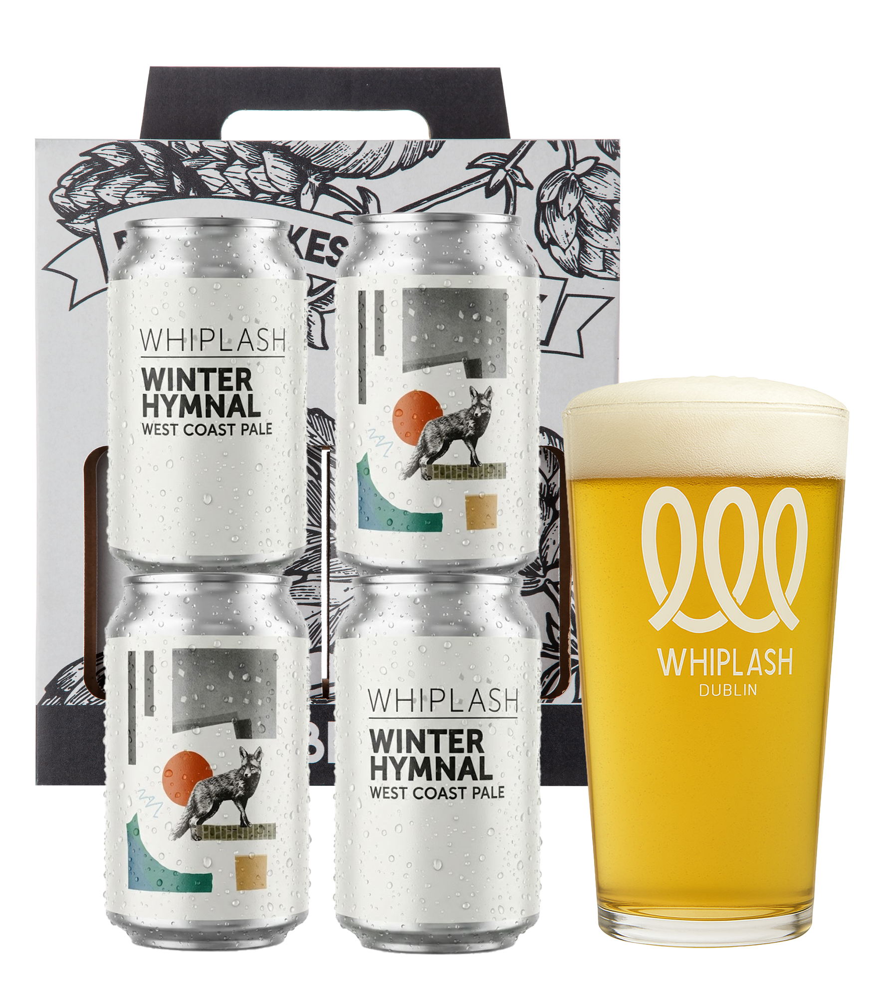 Winter Hymnal Christmas Glass Gift Pack