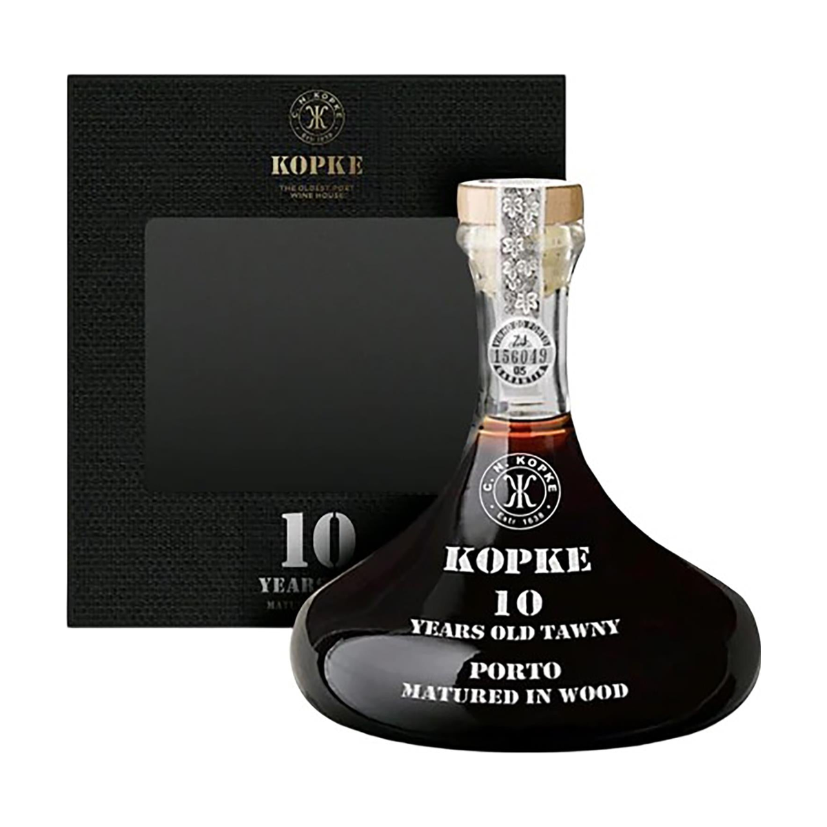 Kopke 10 Year Old Tawny Port Decanter Gift Box