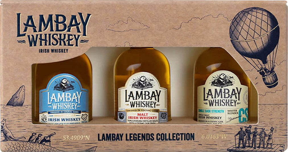 Lambay Legends Triple Pack 3 x 5cl