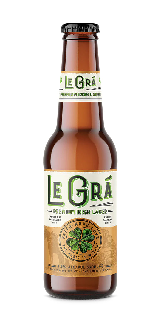 Le Grá Premium Irish Lager 4.5% - 330ml