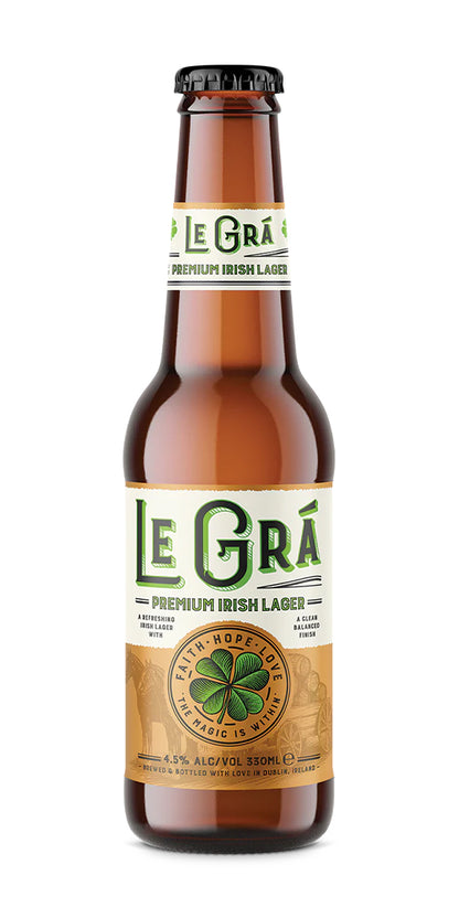 Le Grá Premium Irish Lager 4.5% - 330ml