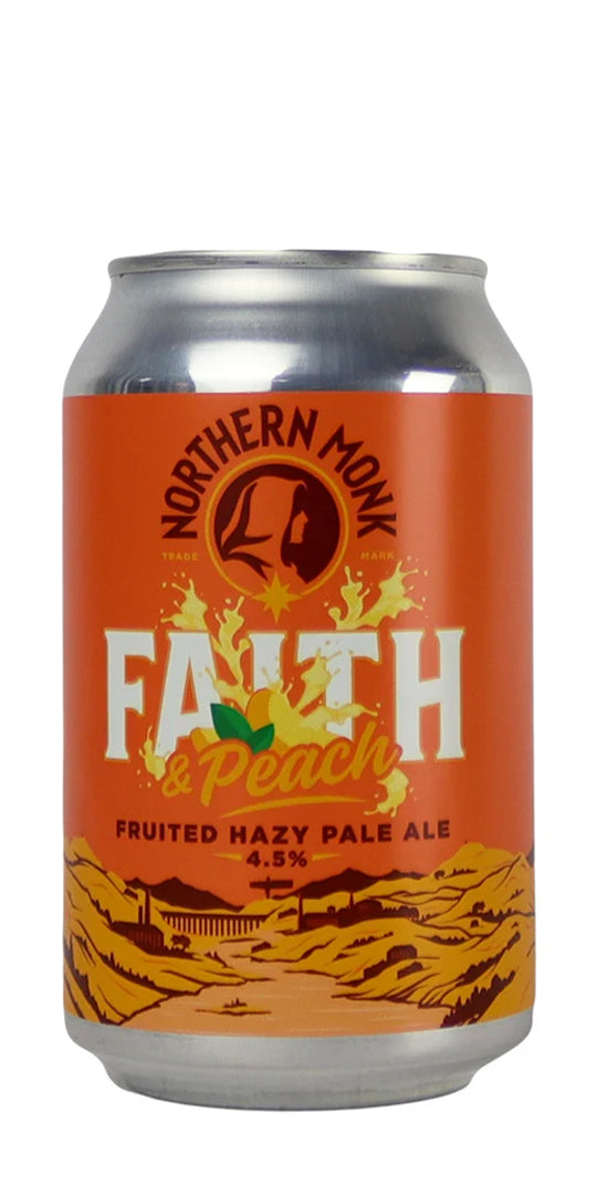 Northern Monk Faith & Peach Hazy Pale 33cl