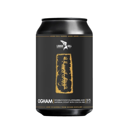 Lough Gill Ogham Double Chocolate Barrel Aged Stout 13.7% - 330ml
