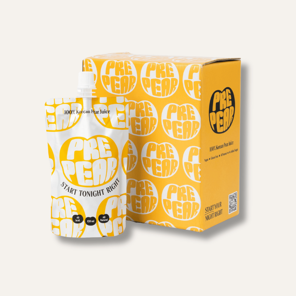 PrePear Shingo Korean Pear Juice 6 Pack - 6 x 120ml