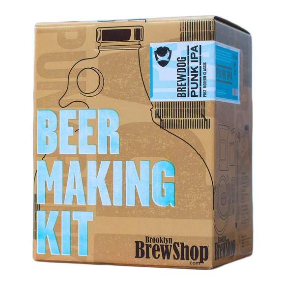 Beer Making Kit Gift Set Brewdog Punk IPA Bottles and Bottle Capper Molloys Liquor Stores