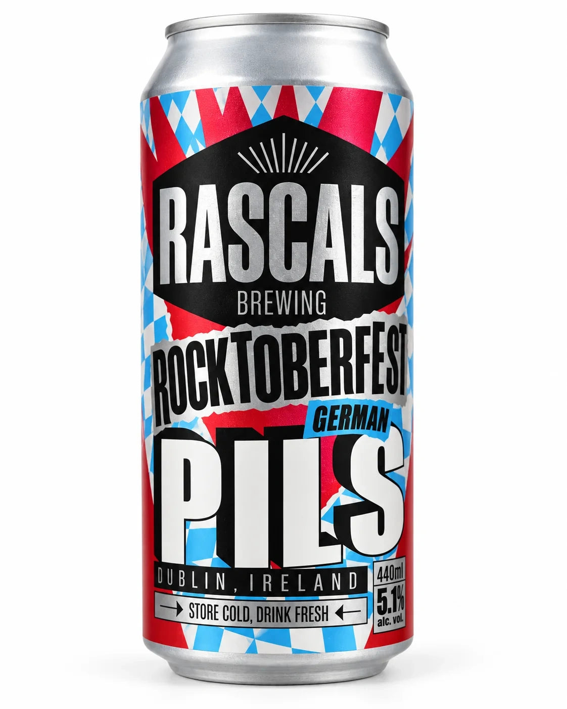 Rascals Rocktoberfest Pils 5.1% - 440ml