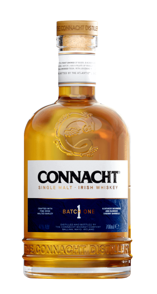 Connacht Single Malt Batch One Whiskey 70cl