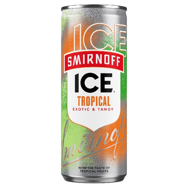 Smirnoff Ice Tropical 250ml Can 4%