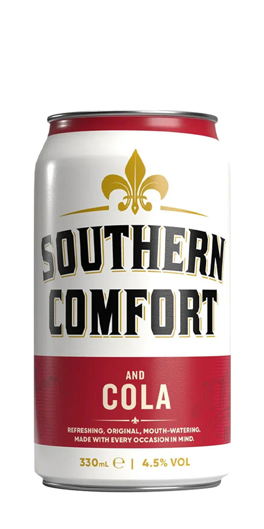 Southern Comfort & Cola 33cl Can 4.5%