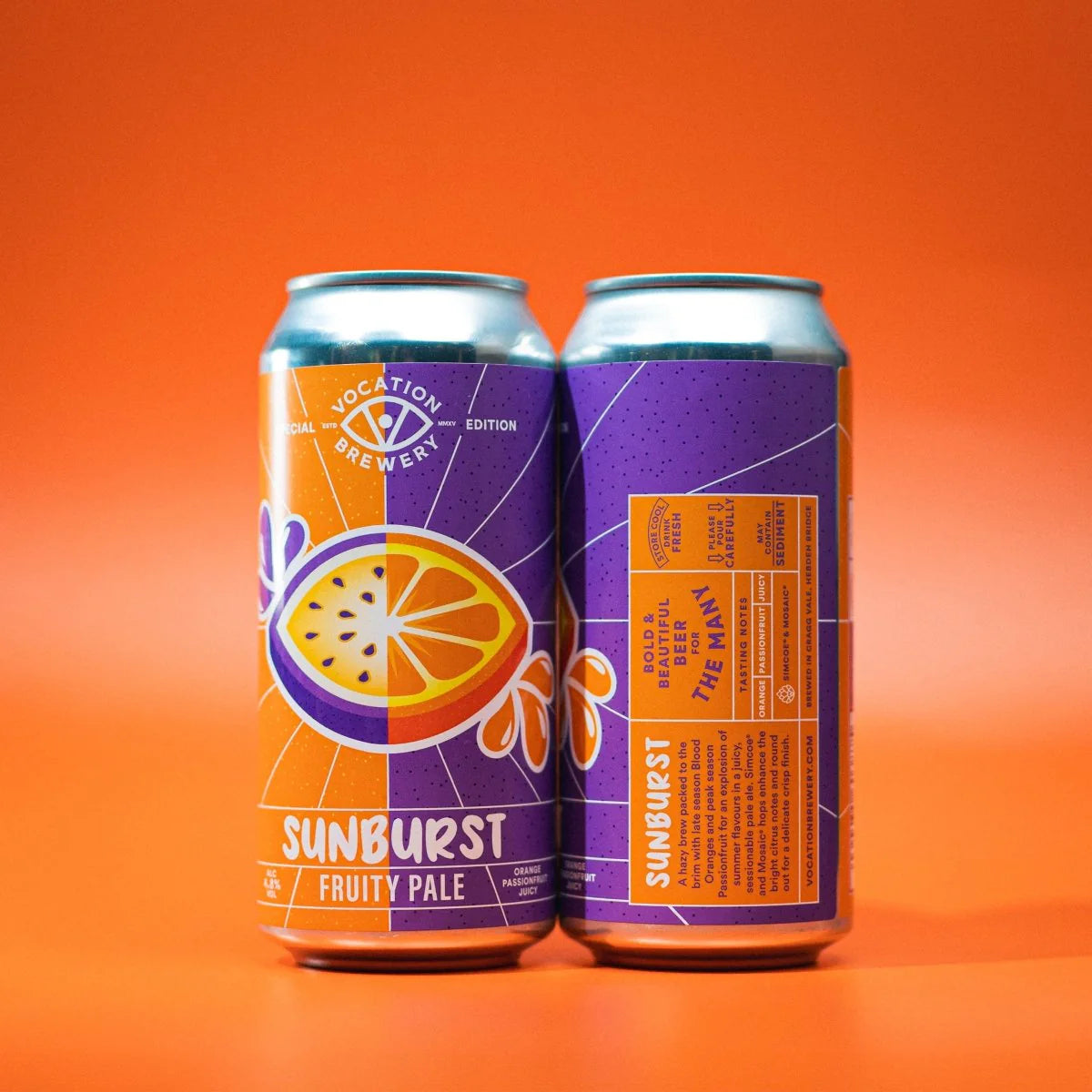 Vocation Sunburst Fruity Pale 44cl Can