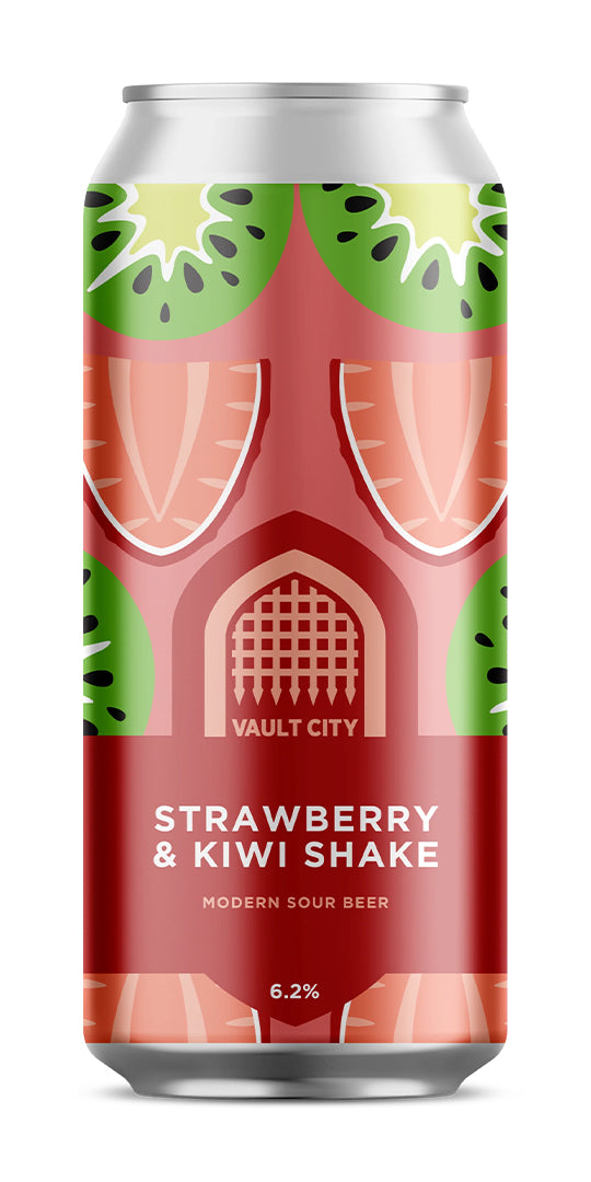 Vault City Strawberry Kiwi Shake 44cl Can