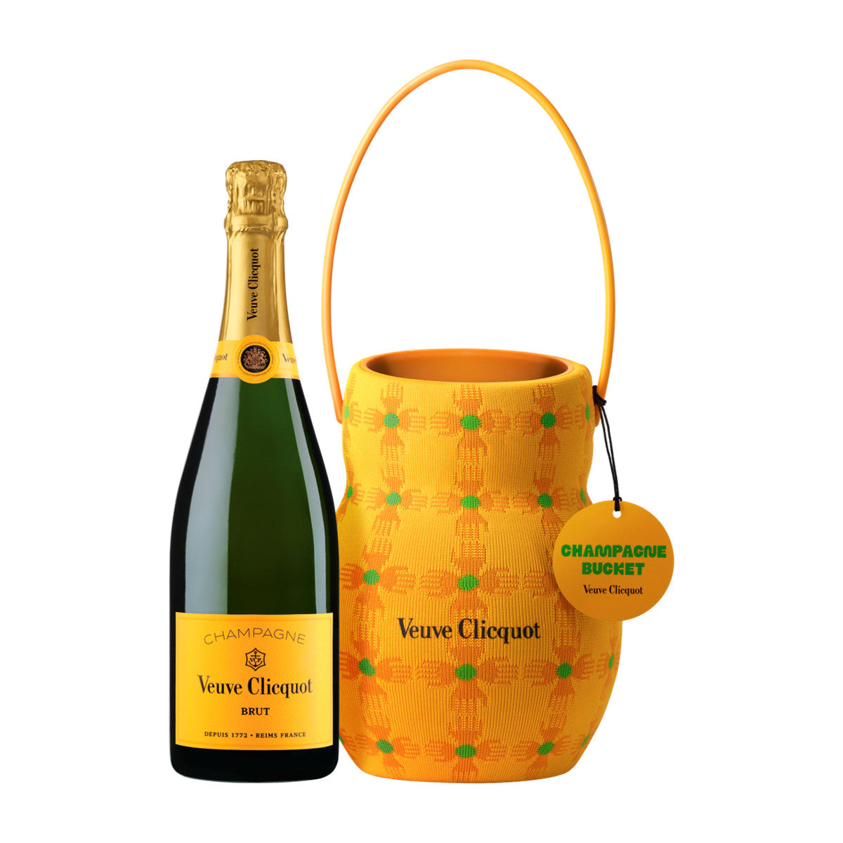 Veuve Clicquot Yellow Label Sun Holder Gift Set