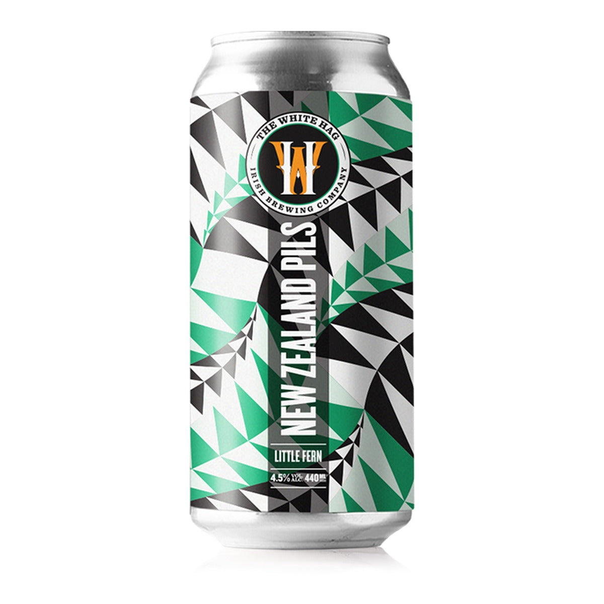 White Hag Little Fern New Zealand Pilsner 4.5% - 440ml Can
