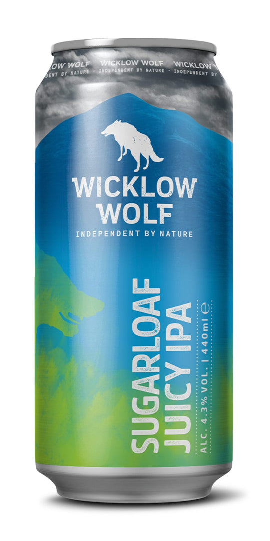 Wicklow Wolf Sugarloaf Juicy IPA 4.3% - 440ml