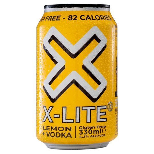 X-Lite Lemon & Lime Vodka