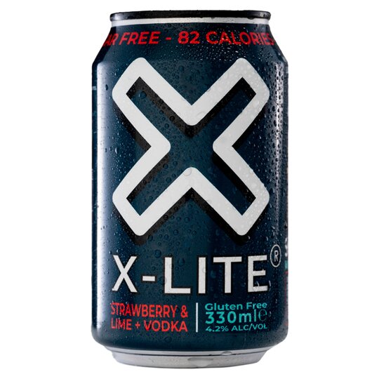 XLite Strawberry & Lime Vodka Molloys Liquor Stores