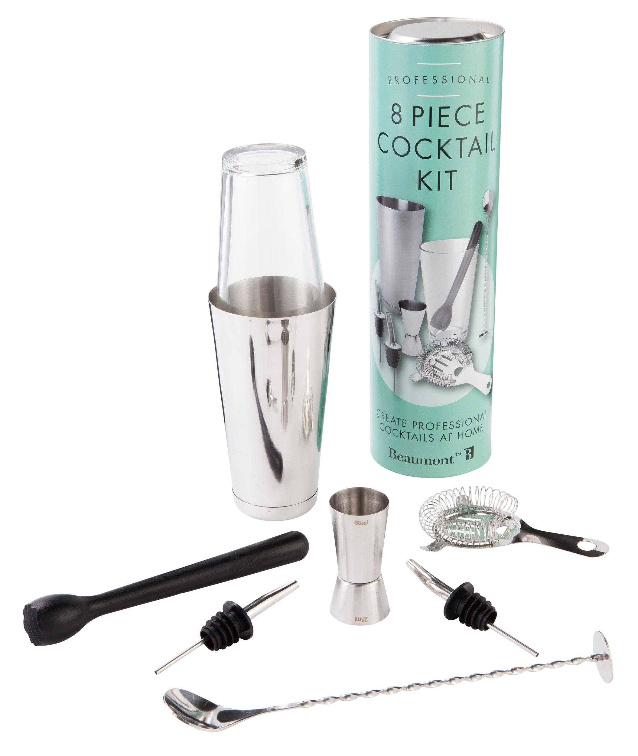 Cocktail Kit Professional 8 Piece Set - Buy Online at