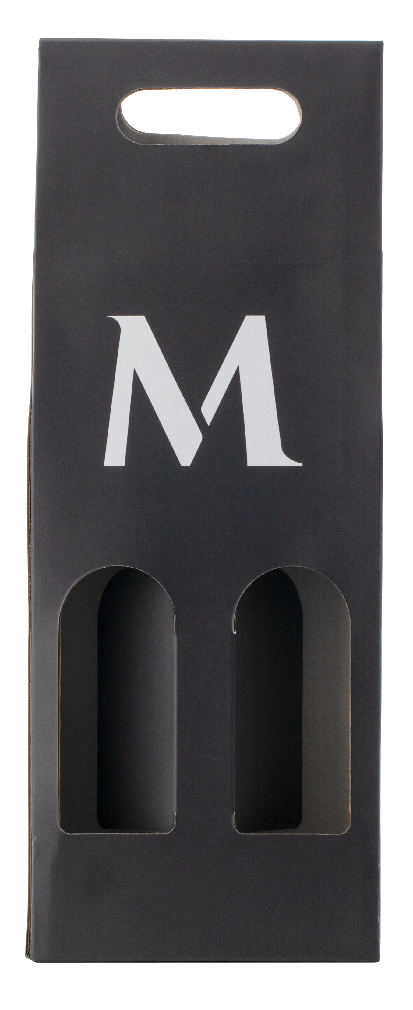 2 Bottle Wine Gift Box - Black