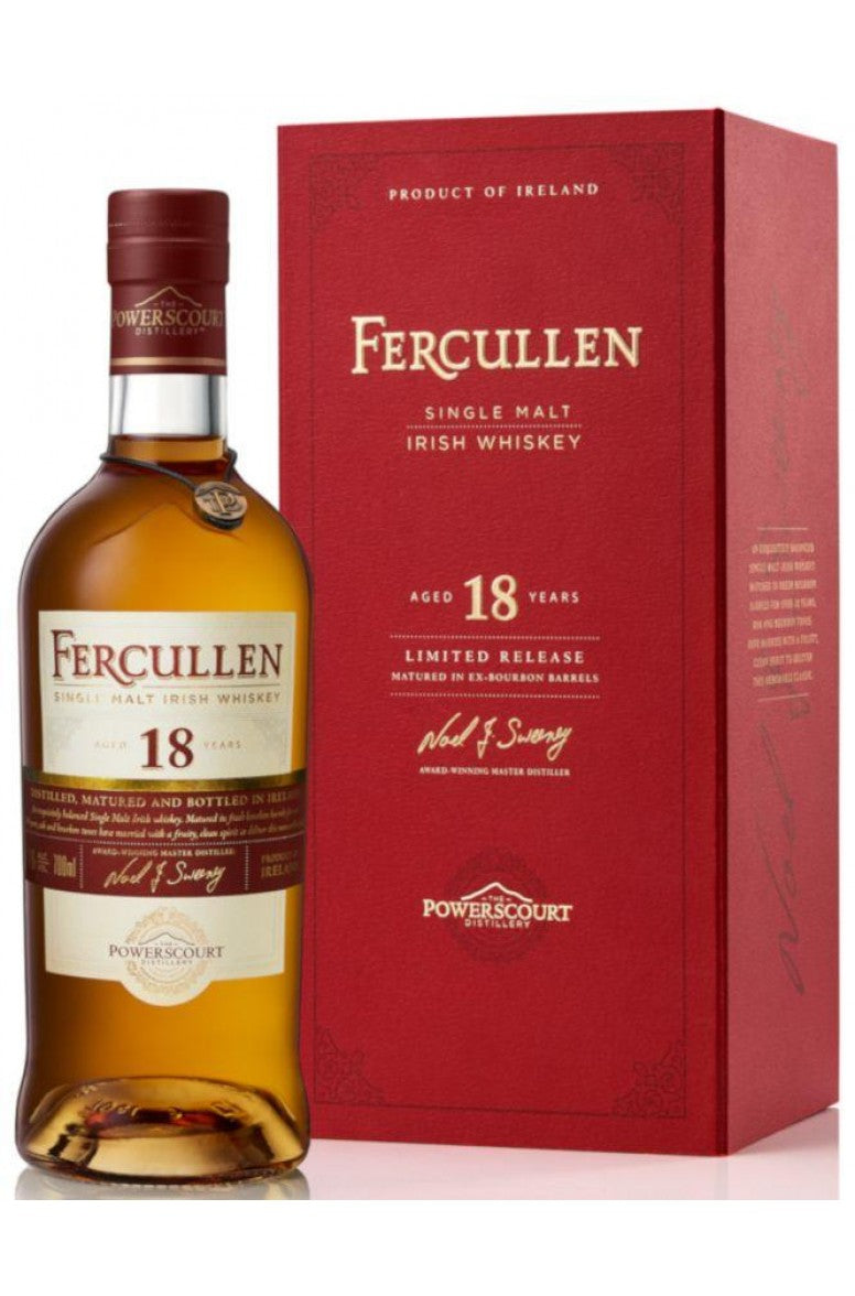 Fercullen 18 Year Old Irish Whiskey 70cl