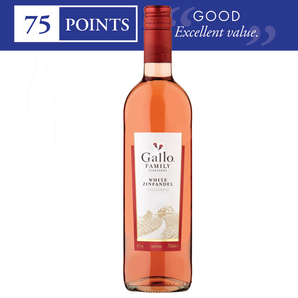 Gallo white zinfandel hotsell