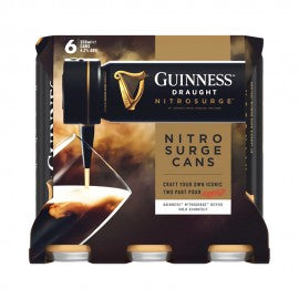 Guinness NitroSurge 6 Pack 558ml DRS