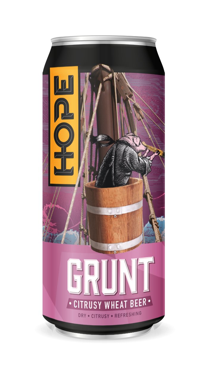 Hope Grunt Wheat Beer 4.8% - 440ml