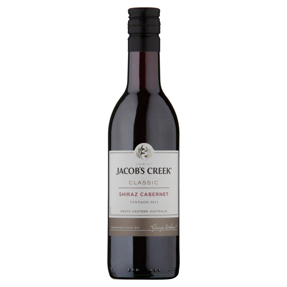Jacobs Creek Shiraz Cabernet Quarter Bottle 187ml