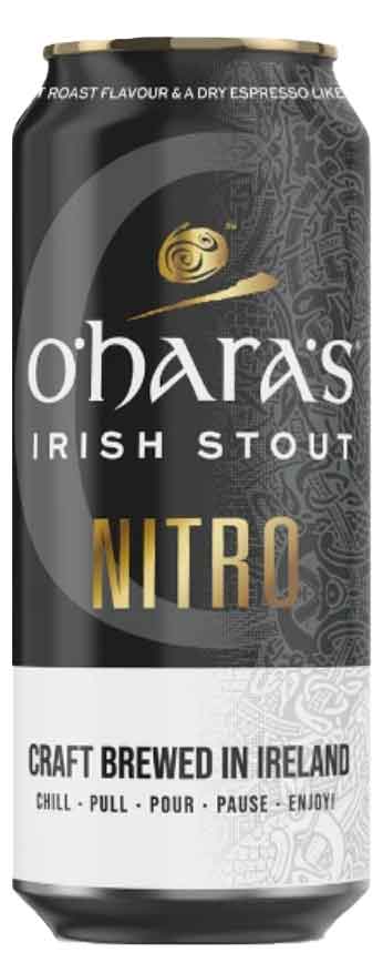 Oharas Nitro Stout 440ml Can Molloys Liquor Stores