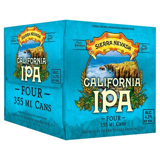 Sierra Nevada California IPA 4pk 355ml Can