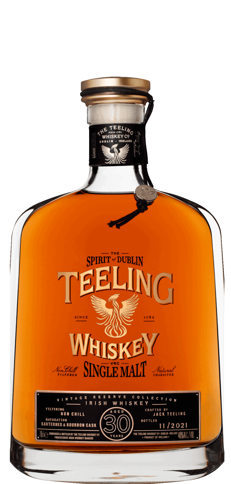 Teeling 30 Year Old Irish Whiskey