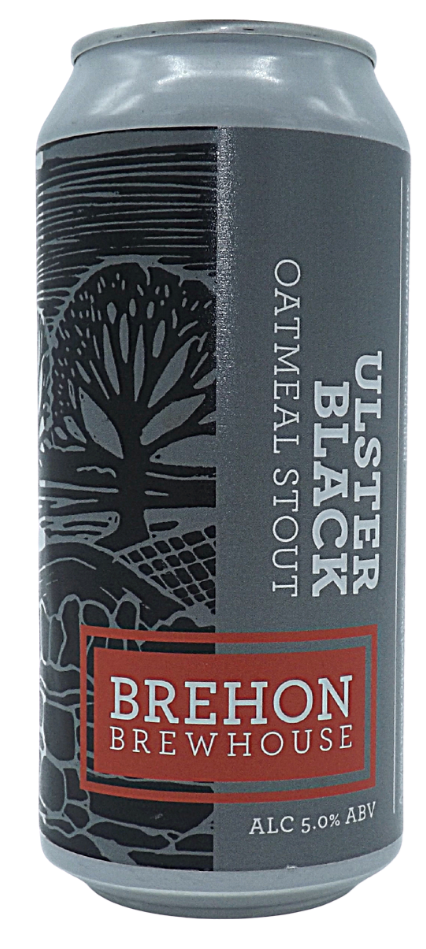 Brehon Brewhouse Ulster Black Stout 44cl Can