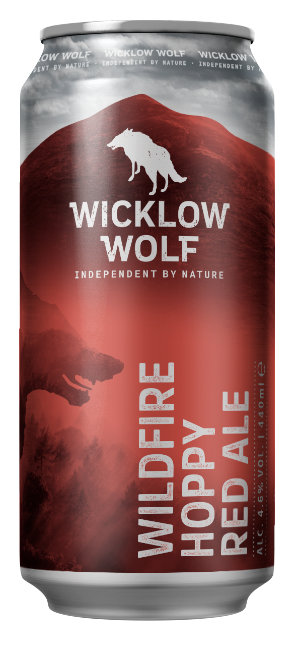 Wicklow Wolf Wildfire Hoppy Red Ale 44cl Can - Molloys