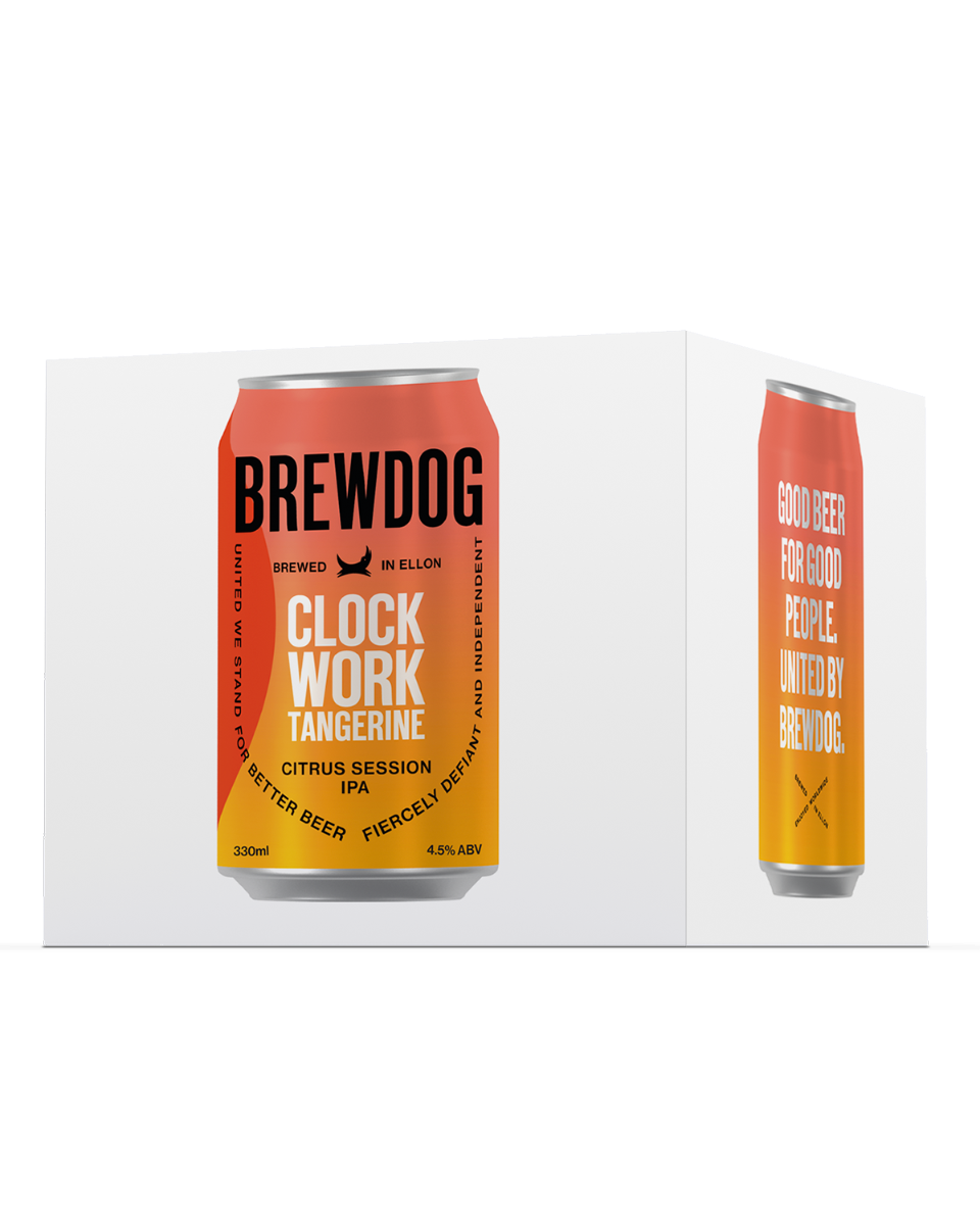 Brewdog Clockwork Tangerine 4pk 33cl Can