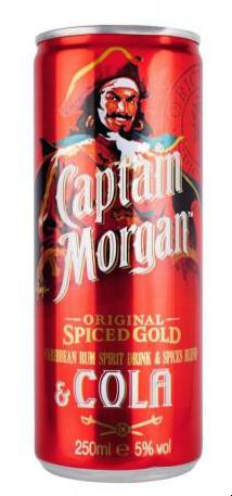 Captain Morgan Rum & Cola 250ml Ready to drink Premix