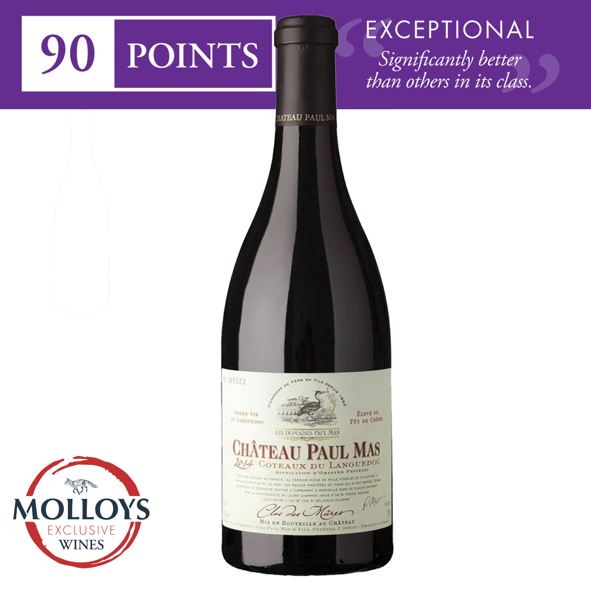 Chateau Paul Mas MAGNUM - Clos de Mures