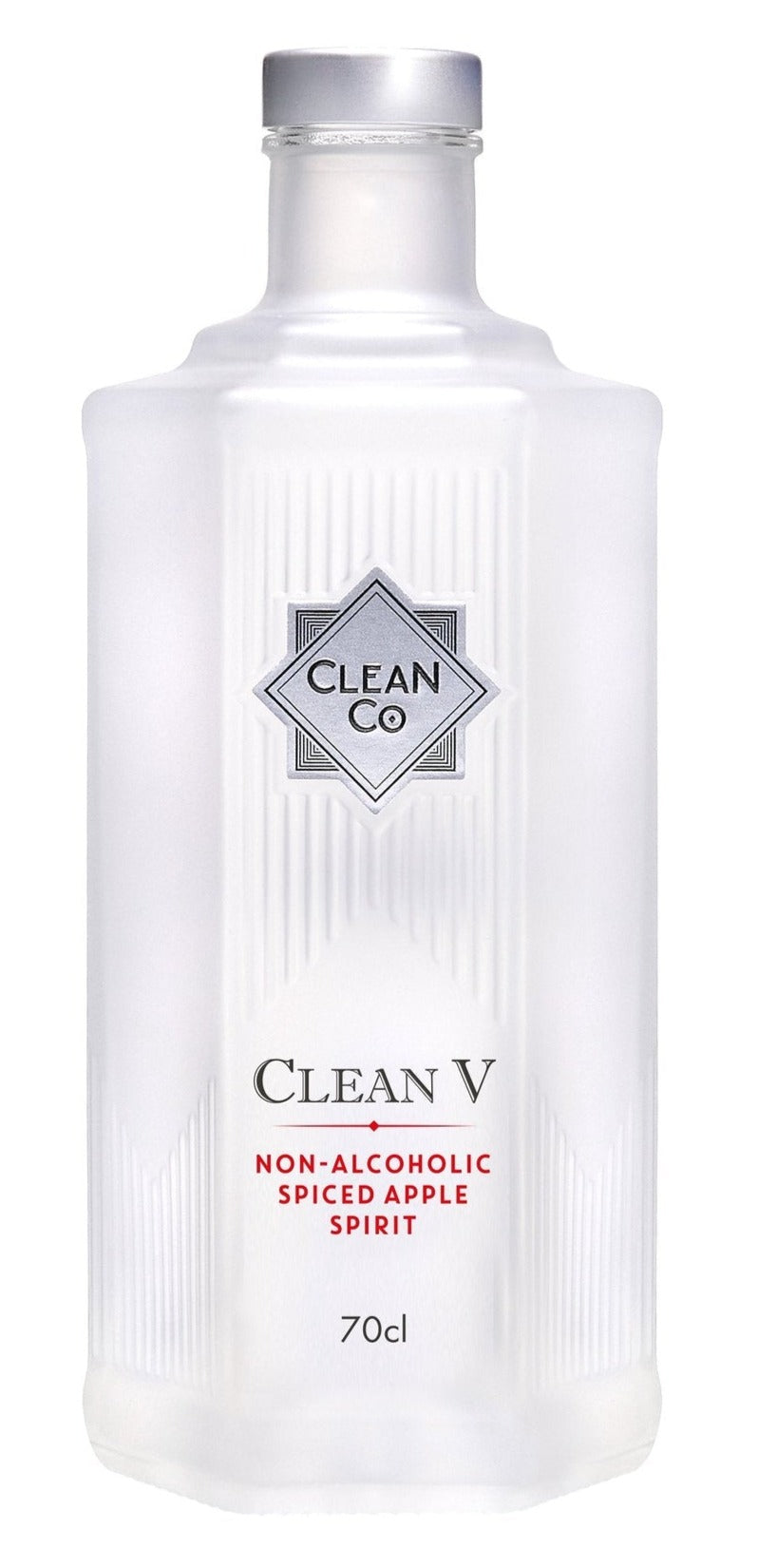 Clean V Spiced Apple Vodka Alternative - Clean Co  - Non Alcoholic - 70cl