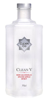 Clean V Spiced Apple Vodka Alternative - Clean Co  - Non Alcoholic - 70cl