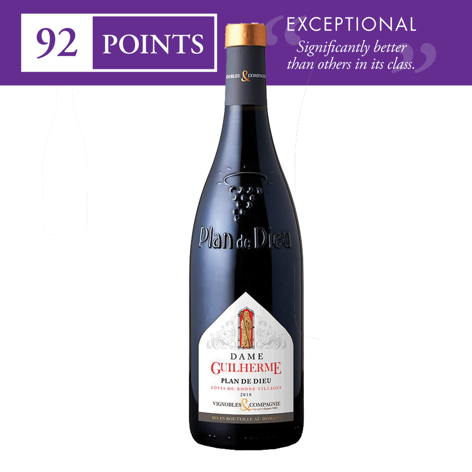 Dame Guilherme Plan de  Dieu Côtes du Rhône Villages