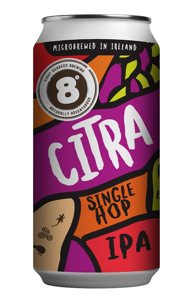 8 Degrees Citra IPA 440ml Can