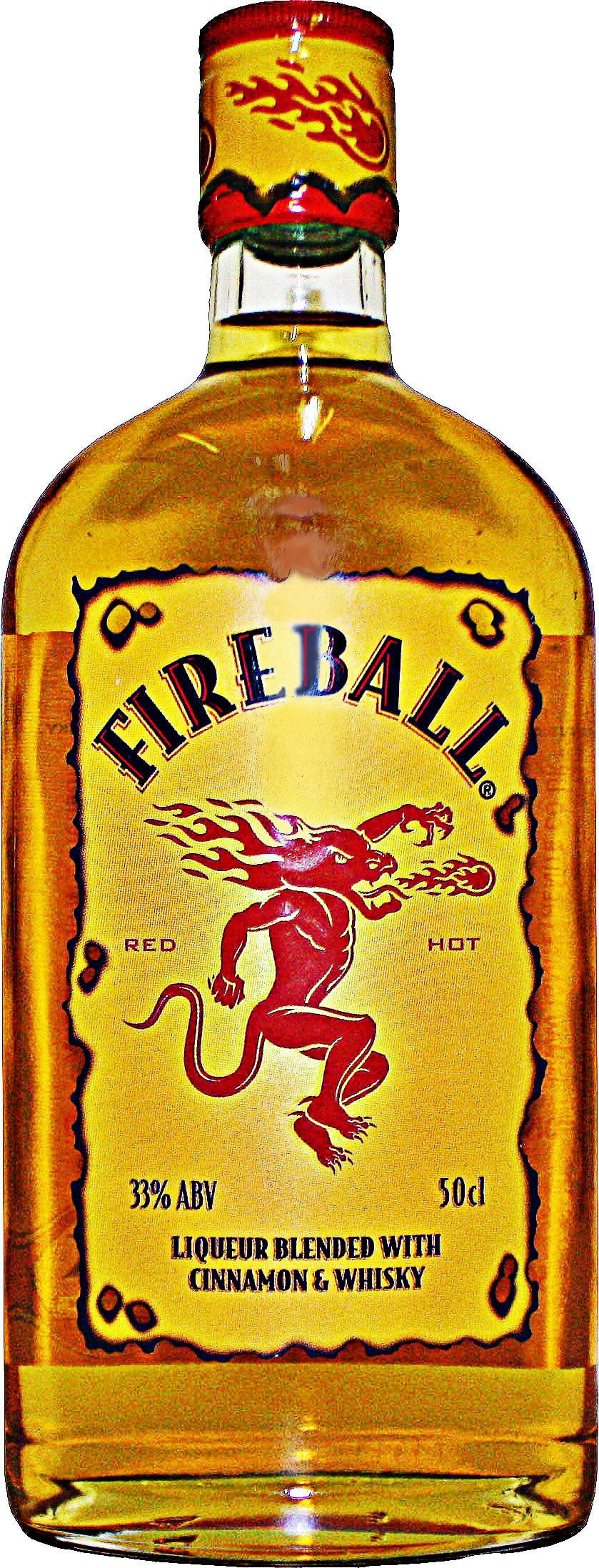 Fireball Liqueur Cinnamon Whisky Liqueur 50cl