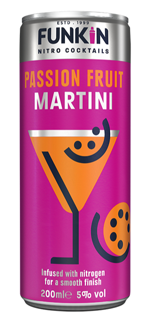 Funkin Nitro Passion Fruit Martini 20cl Can