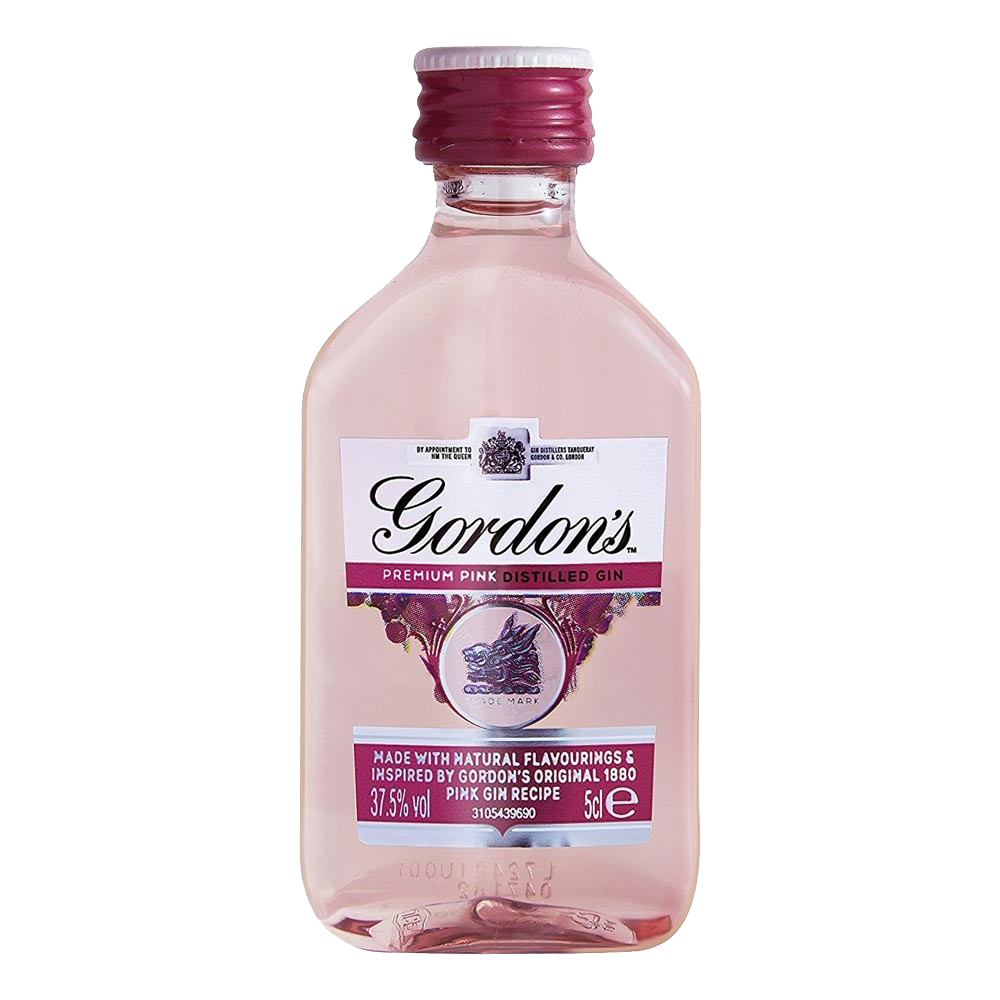 5cl Stores Molloys Gin Gordon\'s - Pink Liquor
