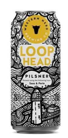 Western Herd Brewing Loop Head Pilsner 44cl Can