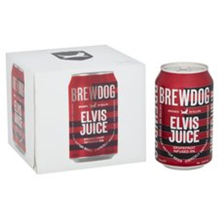 Brewdog Elvis Juice 4 Pack 33cl Can - Molloys