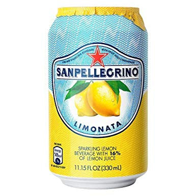 San Pelligrino Lemon 33cl Can