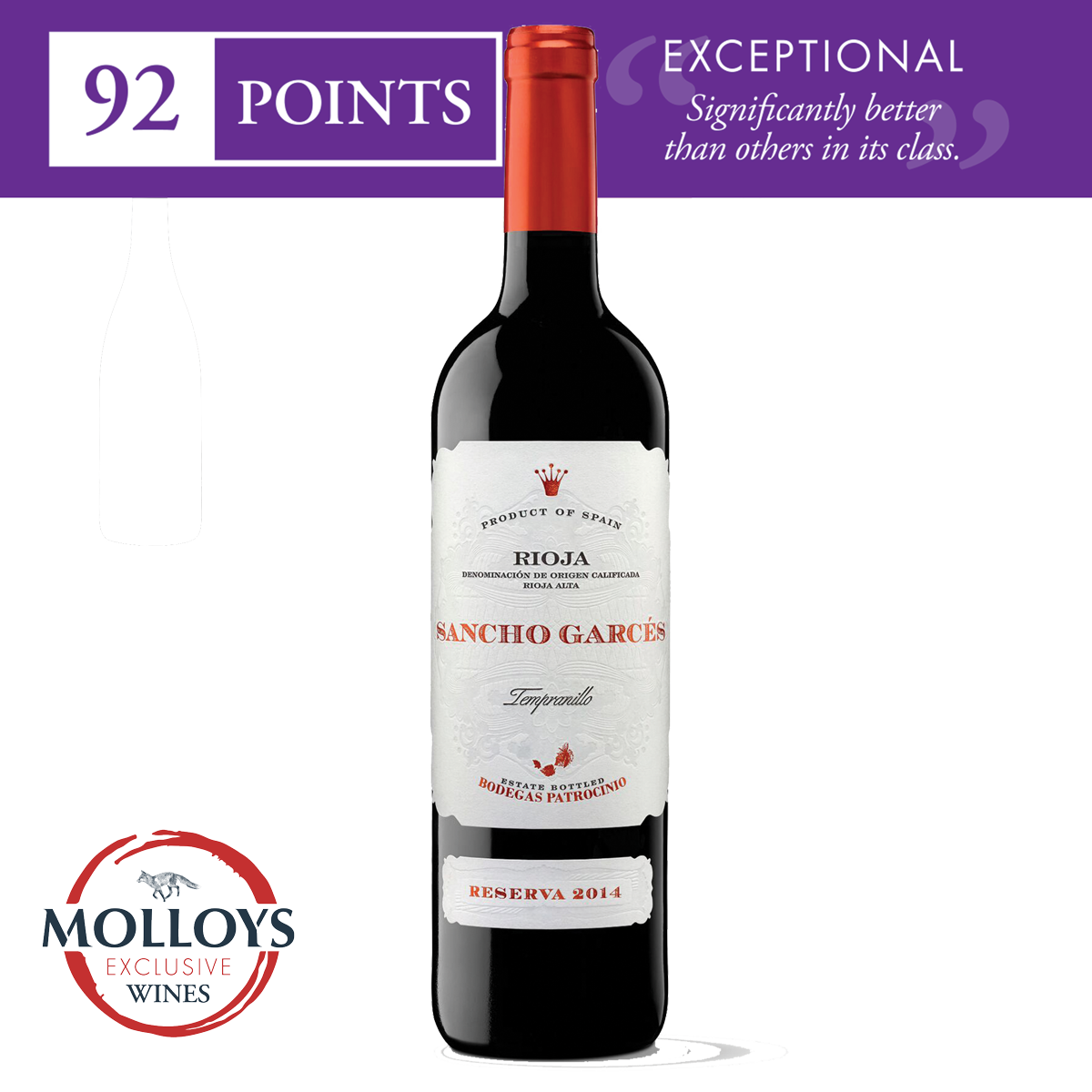 Sancho Garces Rioja Reserva Tempranillo