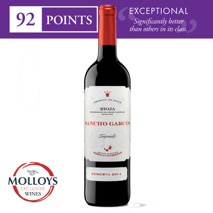 Sancho Garces Rioja Reserva Tempranillo