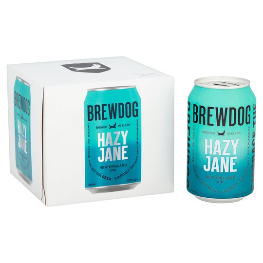 Brewdog Hazy Jane 4 pack 33cl Cans - Molloys